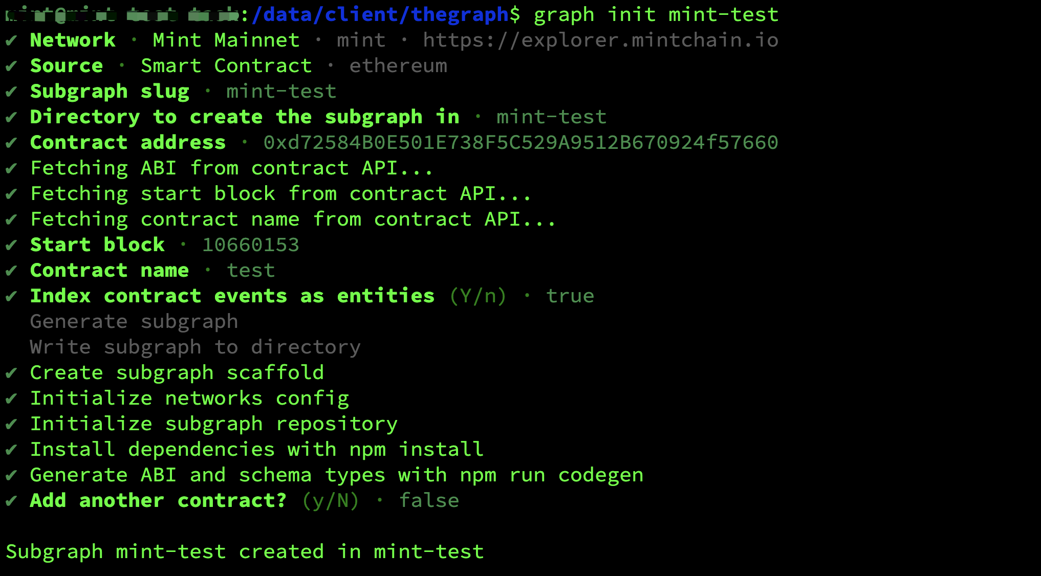 cli sample